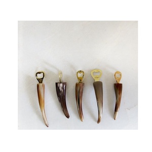 Handmade Rustic Organic Natural Barware Unique Eco-Friendly Stylish Horn Corkscrew <b>Opener</b> Durable Artisan Carved Customizable - Product Image 5