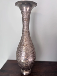 Jarrón Metálico Simple de Aluminio Sólido, Jarrones de Flores, Jarrones de Vidrio y Cristal para Decoración del Hogar y la Oficina, Maceta - Product Image 1