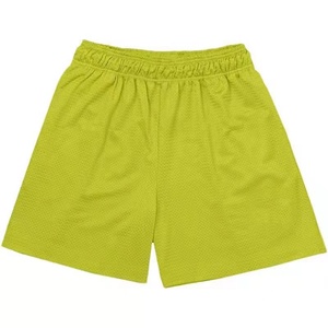 22 couleurs prêt à expédier hommes blanc Double couches lâche décontracté respirant court basket-ball Shorts plaine maille Shorts DDP expédition - Product Image 1