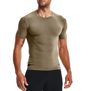 Nuevas Camisetas Deportivas de Compresión al Por Mayor 2026/27 con Mangas Cortas para Gimnasio, Fitness y Entrenamiento - Product Image 1