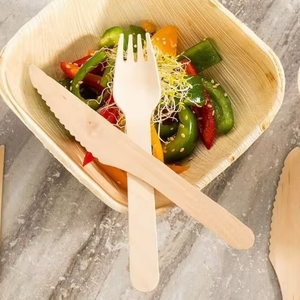 Ensemble d'ustensiles de cuisine en bois naturel écologiques, résistants à la chaleur et durables - Product Image 1