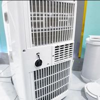 Nouvelle conception de climatiseur mini-split haut de gamme R410A à fréquence variable, système de refroidissement à double tuyau, télécommande pour grandes pièces