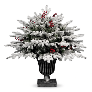 อามิคาซ่า ชุดตกแต่งคริสต์มาสขนาด 75 ซม. บนภาชนะแอมโฟรา ทำจากโพลีเอทิลีน พีวีซี สำหรับตกแต่งในเทศกาล - Product Image 2