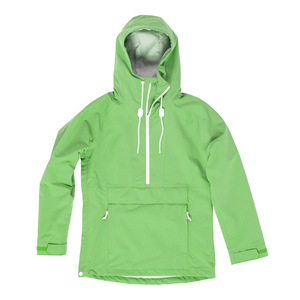 Chaqueta cortavientos personalizada de talla grande para hombre, capucha transpirable con media cremallera, diseño impermeable con estampado para exteriores, temporada de invierno - Product Image 3