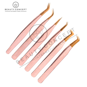 Pince à épiler en acier inoxydable de la plus haute qualité par Beauty Concept International - Product Image 5
