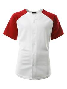 Maillot de baseball pour hommes OEM chemises boutonnées uniformes de sport à manches courtes maillots de baseball personnalisés vente en gros vierge - Product Image 6