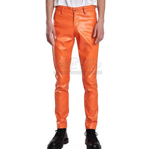 กางเกงหนังสำหรับผู้ชายกางเกงหนังดีไซน์ใหม่2025จากวัสดุที่ดีที่สุดสำหรับฤดูหนาว - Product Image 1