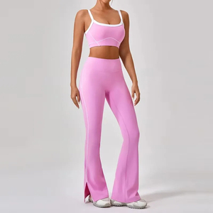 เสื้อชั้นในกีฬาสำหรับผู้หญิง ดีไซน์สวย แห้งเร็ว น้ำหนักเบา ผ้าฝ้าย 100% สำหรับออกกำลังกายและฟิตเนส - Product Image 1