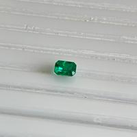 Émeraude précieuse de qualité supérieure 0,91 ct, taille octogonale, pierre précieuse facettée en vrac pour la fabrication de bijoux, pierres d'émeraude véritables provenant du fabricant