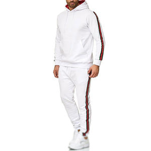 Survêtement deux pièces pour homme sur mesure, fabrication de survêtement en coton bon marché, jogging pour homme, vêtements de sport, survêtements - Product Image 4
