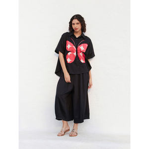 Ensemble coordonné en coton appliqué Valencia pour femmes - Product Image 1