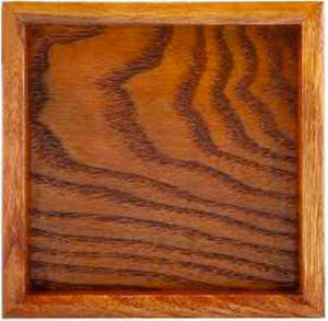 Bandeja de servicio de diseñador de madera natural, aspecto natural, tecnología artesanal decorativa - Product Image 2