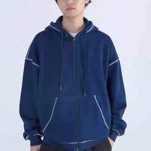 Chándal de calidad superior personalizado 3M chándal reflectante hombres dos piezas Tech Fleece French Terry Jogging Suit conjunto de chándales - Product Image 5