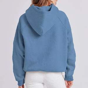 Ensemble de survêtement pour femme, sweat-shirt ample et short assorti, avec logo personnalisé, best-seller - Product Image 2