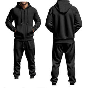 Trajes Deportivos Personalizados para Hombre, Conjuntos Deportivos de 2 Piezas, Trajes Casuales para Correr, Trajes Cálidos con Bolsillos Laterales - Product Image 4