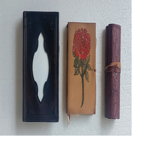 Por encargo en diseño de estrella diarios de cuero en diseños variados y patrones hechos con páginas de papel hechas a mano de algodón para reventa - Product Image 6