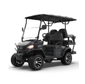 Carrito de golf elevado ecológico de 2 plazas en venta, vehículo eléctrico de cero emisiones, perfecto para soluciones de transporte sostenible. - Product Image 2