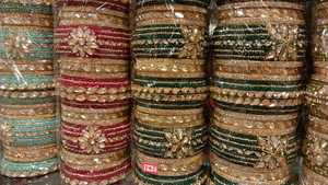 Phong cách kundan đá làm việc Bangles kundan latkan hoàn hảo cho đám cưới bên & hàng ngày mặc hợp thời trang & giá cả phải chăng - Product Image 6