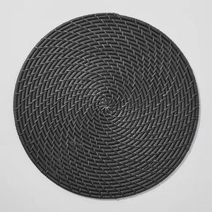 Commande en gros de dessous-de-plat en rotin, napperons naturels tissés à la main, durables, écologiques, parfaits pour l'industrie hôtelière - Product Image 1