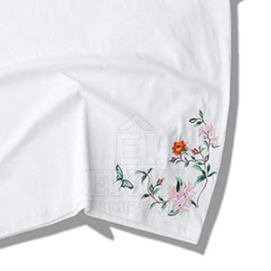 T-shirts brodés tendance pour hommes, matière légère, coupe confortable, pour un usage décontracté et un look quotidien. - Product Image 5