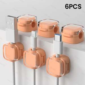 Detachable Plastic Magnetic <b>Cable</b> Management Clips - Product Image 5