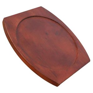 Assiette de chargeur de fantaisie en bois d'acacia naturel classique à arrivée chaude Design attrayant fait à la main sous l'assiette - Product Image 2