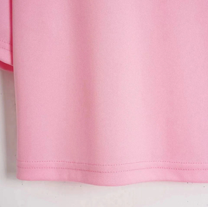 Top corto ligero de secado rápido para mujer, Material de algodón 100%, ropa de calle, manga corta, cuello redondo, estampado de logotipo personalizado - Product Image 5