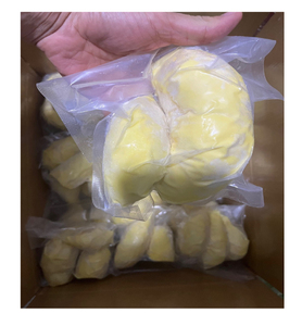Durian orgánico fresco Vietnam dulce congelado Pulpa de fruta entera BQF proceso IQF puré de agua conservación paquete al vacío embalaje de cartón - Product Image 5
