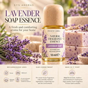 OEM Lavendel-Seifenduftessenz 12ml |   Frischer, Sauberer Raumduft |   Private-Label-Hersteller Spanien - Product Image 3