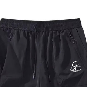 Hooded <b>Men's</b> Tracksuit Two-Piece <b>Shorts</b> Sets 100% Polyester Fabric Comfortable <b>Men</b> Windbreaker <b>Shorts</b> Sets - Product Image 6