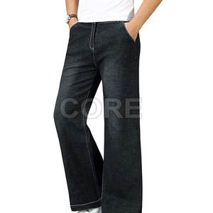 2025 Customized Design Washed <b>Men's</b> Pants Latest Casual Wear <b>Men's</b> <b>Flared</b> <b>Jeans</b> Pants - Product Image 4