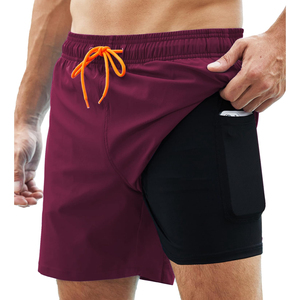 New Wholesale Summer Plain Quick Dry <b>Men</b> <b>Trunk</b> Short Pants Trackshorts Swimpant Printing Swimming Board Beach Short <b>for</b> <b>Men</b> - Product Image 6