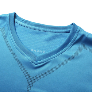 2025 Nueva camiseta de gimnasio para correr para hombre, ropa deportiva de manga corta de compresión para culturismo para gimnasia - Product Image 4