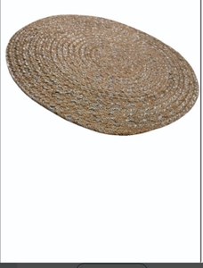 Handmade Jute Puzzle Pattern Washable <b>Waterproof</b> Eco-Friendly Anti-Bacteria Decorative <b>Mats</b> - Product Image 3