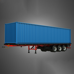 <b>Cargo</b> Transport Dry Van Type Box Semi Trailer 60 Tons 53ft Van Box Semi Trailer Curtain Semi <b>Truck</b> Trailer Great Dane Dry Van - Product Image 3