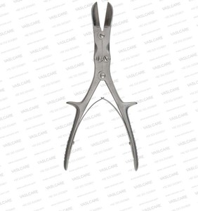 Vaslcare-Fórceps de corte de huesos HORSLEY de acero inoxidable de doble acción, instrumentos quirúrgicos ortopédicos certificados CE - Product Image 2
