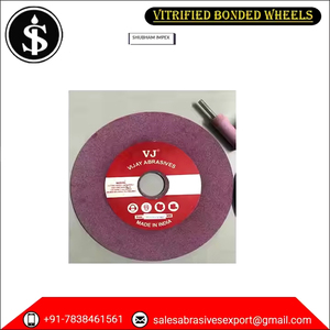 ล้อเจียรหินขัดแบบมีสารยึดติดชนิดวิทริฟายด์ ทำจากอะลูมิเนียมออกไซด์ - Product Image 2