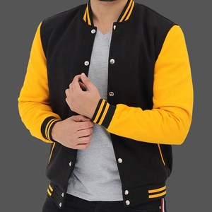 Chaqueta Letterman de alta calidad para hombre, tela personalizable, lona, estilo universitario completo para chaquetas de temporada de otoño - Product Image 5
