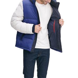 Veste à col montant en toile avec logo personnalisé OEM Service 2025 de haute qualité pour hommes - Product Image 4