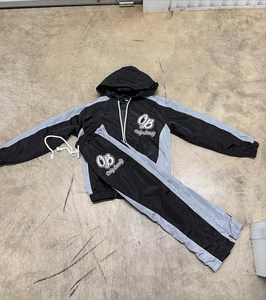 Trajes de sudor de hombre ecológicos informales de invierno más vendidos de calidad premium Color sólido 100% algodón transpirable cómodo - Product Image 2