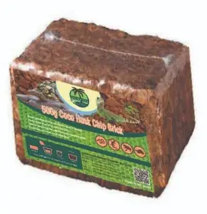 Exceptional Quality 100% Natural 4.5kg Coconut Husk Chip Block to pet's habitat clean and fresh