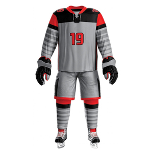 Uniformes de hockey sur glace de dernière génération, meilleur produit en vente, fabriqué au Pakistan, meilleur matériau, nouveau modèle, uniforme de hockey sur glace le plus vendu - Product Image 1