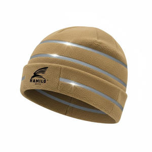 Unisex <b>Beanie</b> Caps in Black Color Travel Ready Breathable <b>Waterproof</b> Adjustable Wholesale Caps with Your Own Logo - Product Image 1