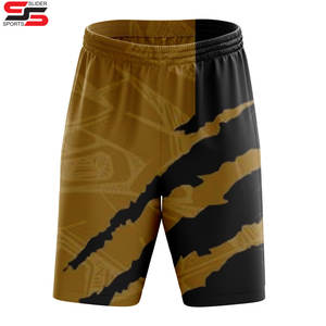 กางเกงขาสั้นผ้าโพลีเอสเตอร์น้ำหนักเบาสำหรับผู้ชายชุดกีฬาฤดูร้อนกางเกงเล่นกีฬาแบบลำลอง - Product Image 5