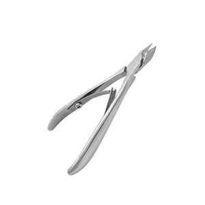 Pinzas de manicura de doble resorte de primera calidad, punta afilada de diseño superior para eliminación de piel muerta, gestión de cutículas de uñas para uso con los dedos - Product Image 1