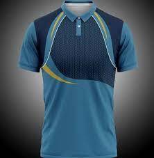 Nouveauté 2023 Polyester Soft Feeling Top Mans T-Shirt personnalisé Tarifs de gros Personnaliser T-shirts pour hommes en couleur bleue - Product Image 4