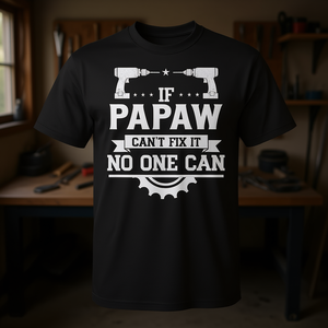 Si Papá no lo puede arreglar, nadie puede, camiseta del Día del Padre 2024 Premium - Product Image 3