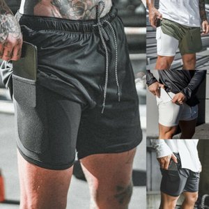 Pantalones de chándal de alta calidad para hombre, ropa de calle, pantalones cortos deportivos informales para correr con logotipo, pantalones de chándal con patrón sólido - Product Image 5