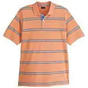 Polos de manga corta para hombre hechos a medida Polos de golf de algodón 100% de alta calidad Estilos a cuadros informales Talla XL - Product Image 1