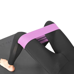 Juego de bandas de ejercicio para entrenamiento de mujer con logotipo personalizado, bandas de resistencia de goma pesada antideslizantes, tamaño largo para ejercicio de piernas, color personalizado - Product Image 6